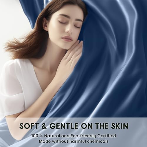 Image of SONORO KATE 100% Egyptian Cotton Sheets,1200 Series,Queen Size