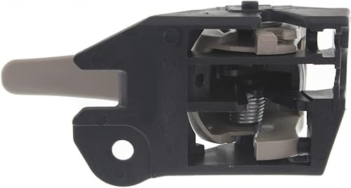 Miniatura 2 de Compatible con Toyota Corolla - Manija de puerta interior delantera o trasera, lado del conductor beige (2009-2013)  Con botón de bloqueo de puerta