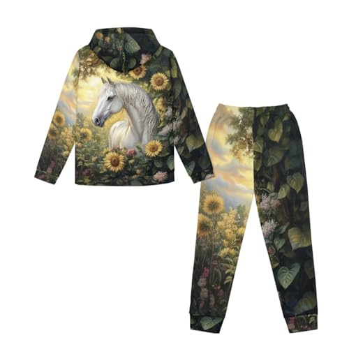 Pullover Hoodies and Sweatpants Kids 5-12T Boys Sweatshirts and Sweatpants Tracksuit4