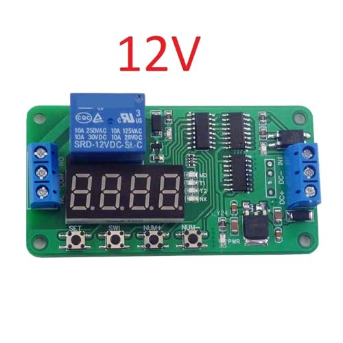 Relais temporisateur DC 5-24V programmateur domotique aquarium