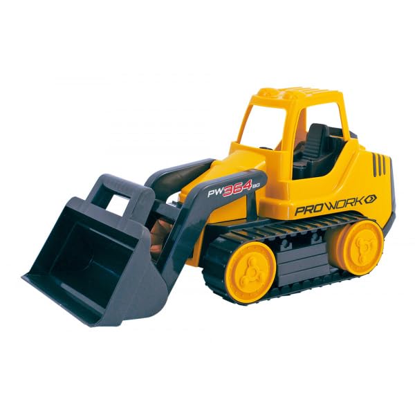  RUSPA CON CINGOLI DOZER BICOLORE RUOTE GOMMATE