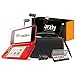 Produktbild Orzly 2DSXL Zubehör, Ultimate Starter Pack für New Nintendo 2DS XL - (beinhaltet: KFZ-Ladegerät/USB Ladekabel/Konsolenkoffer ROT etc.)