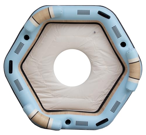 Image of Maccabi Art Floating Water Tahoe Sports Pad Foam Mat, Lake & Pool Sports Pad, Durable Multi-Person Floating Mat for Summer Fun