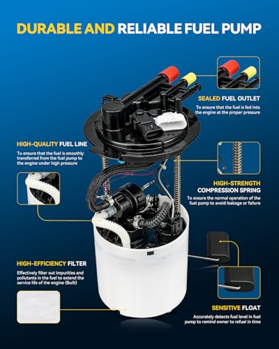 Image of PHILTOP Electric Fuel Pump Assembly FG0405 Fit for Chevrolet Uplander
