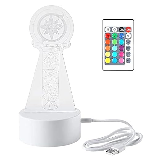 ZHENGGE Kpop Stray Kids - Luz nocturna acrílica LED USB de 16 colores con control remoto para decoración del hogar | Ya disponible en tu tienda friki favorita! En mundofriki.es!