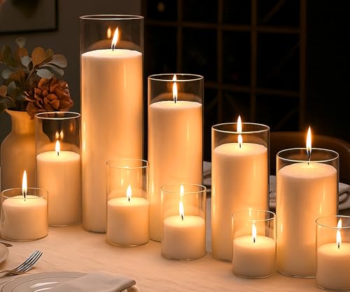 LAMORGIFT 16LB Candle Sand- White Candle Beads, Sand Wax, Pearled Candles with Wicks (100 Pcs) & Wooden Spoons, Candles Unscented for Powder Candle Making, Refill Kit