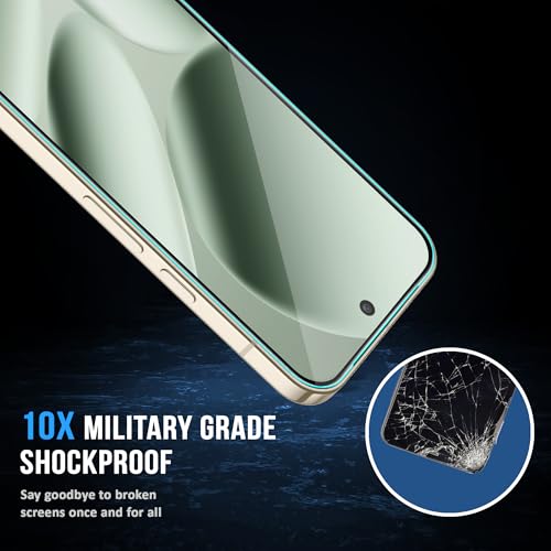 Image of ArmourPro Military-Grade Tempered Glass for Google Pixel 10 Pro XL - 9H Anti Scratch, Edge-to-Edge Coverage, HD Clarity, Smooth Touch, Case Friendly, Easy Installation Kit with Cable Protector