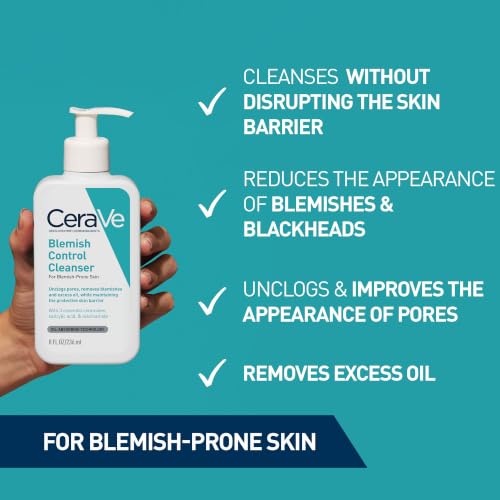 CeraVe Blemish Control Cleanser for Blemish-Prone Oily Skin, 236ml - 3
