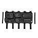 Smittybilt G.E.A.R. 5666001 Overhead Console, Black, for 2007-2018 Jeep Wrangler JK