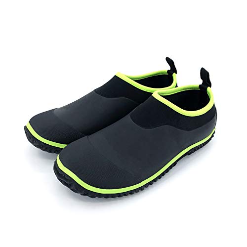 Image of SYLPHID Men's Garden Shoes Women's Rain Shoe Waterproof Neoprene Camp Booties for Camping, Lawn Care, Gardening and Yard Work