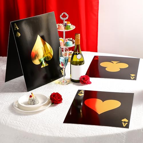 MotiMind 4 Cartas Tamaño Jumbo para Poker 15.8x12.6 pulg miniatura 3