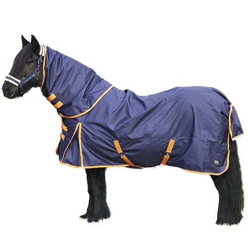 Couverture de pluie pour cheval Firefoot amovible anti-frottement contre les averses