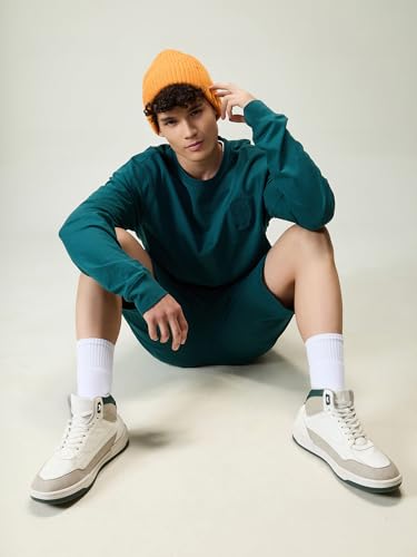 Image of CAVA Men's Everywear Oversized Sweatshirt for Men | Cozy Soft Terry Pullover, Casual Loungewear Top, Relaxed Fit for Layering, Home, Travel & Street Style