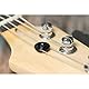 Musiclily Pro Stahl Vintage Rund Saitenniederhalter Bass String Guide für Jazz Bass/Precision Bass E-Bass, Schwarz