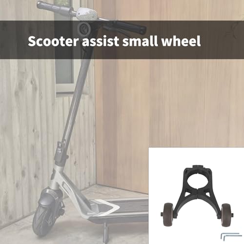 Support pliable pour trottinette électrique en alliage durable avec roulette - 6