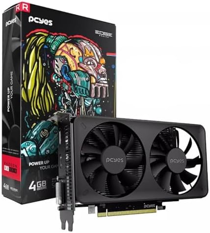 GPU RX 550 4GB GDDR5 128 Bits Dual-Fan Projeto Edge PVEX5504GBDF ...