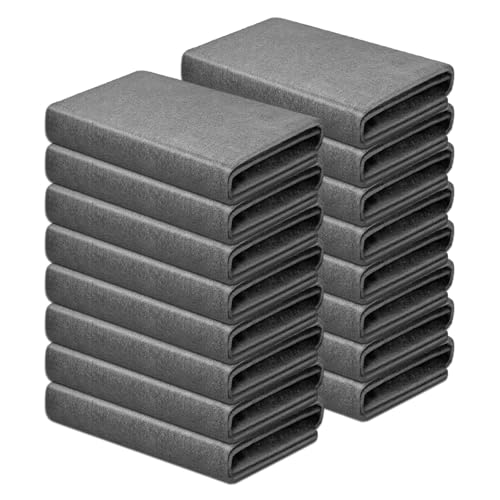 Vicloon Verdicktes magisches Reinigungstuch, 16 Stück 30x30cm Wiederverwendbare Mikrofaser Magisches Reinigungstuch Verdickt, Streifenfreies Wundertuch Für Geschirrtücher,Staub Lappen,Autos