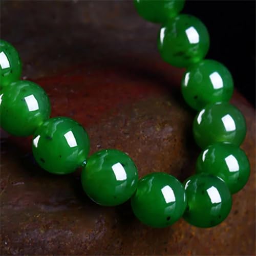 Bracelet en Jade de Hetian extensible, le bijou ajustable sans fermoir - 5