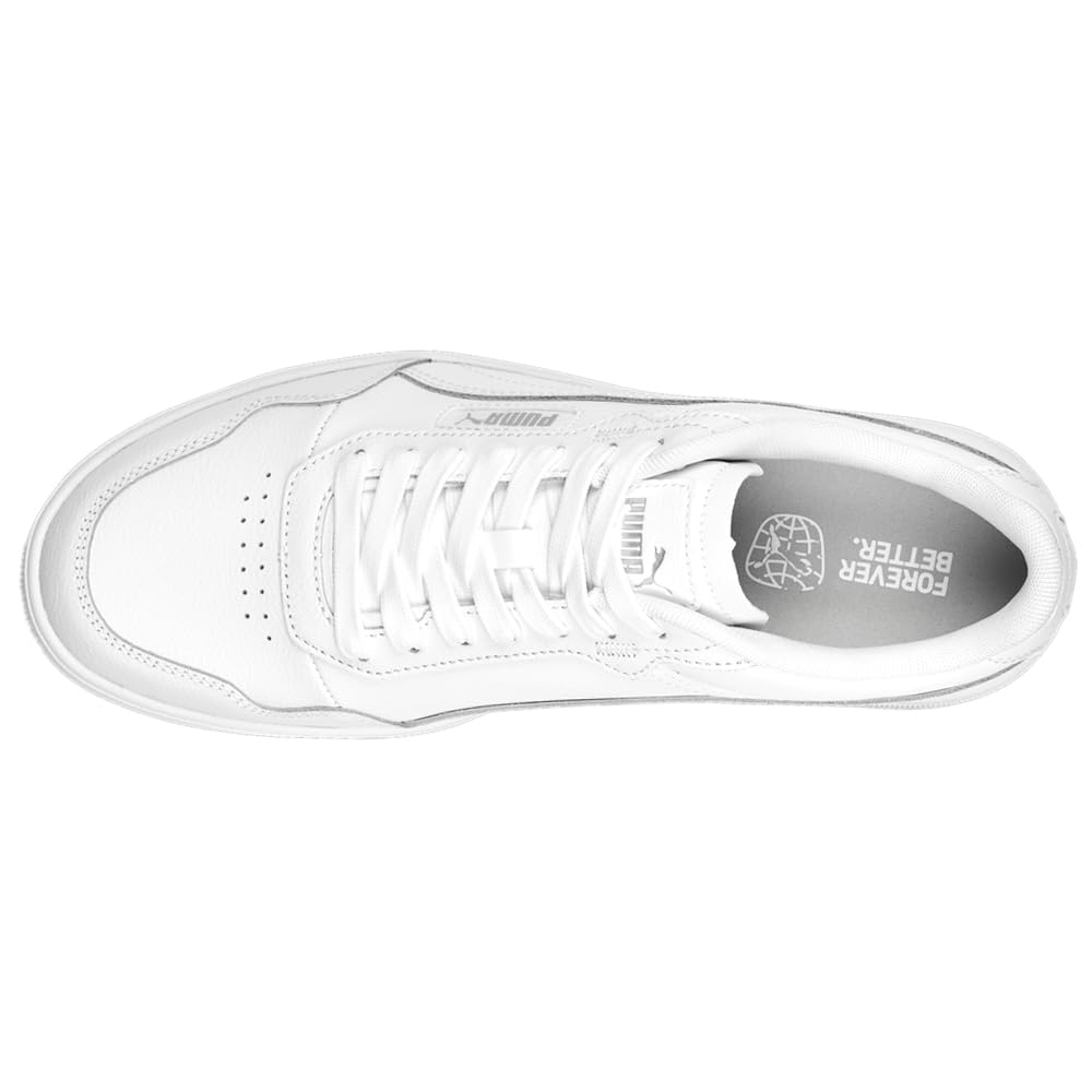 PUMA Mens Court Ultra Lace Up Sneakers Shoes Casual - White