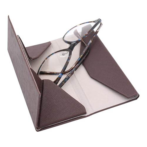 Image of Real Sic Glasses Case for Men and Women - Magnetic Folding Hard Shell Sunglass Holder - Inspired by Solid Color