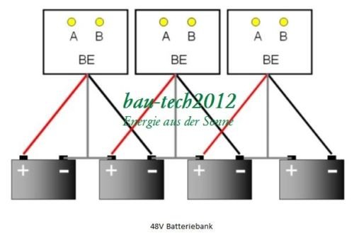 Batterie Balancer/Batterie Ausgleichslader 12Volt, 24Volt, 48Volt Photovoltaik GmbH
