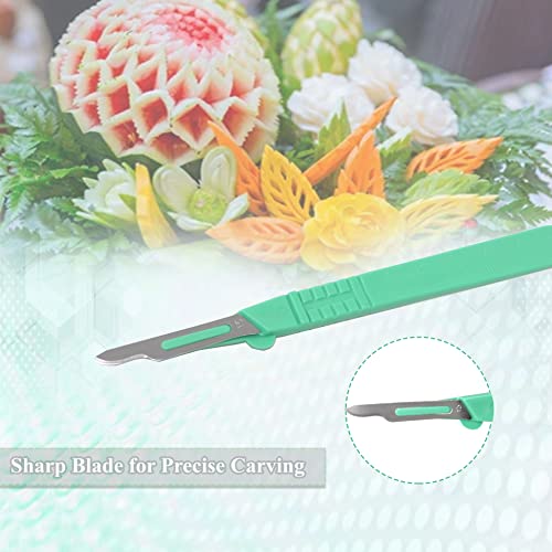 A2Z Scilab A2Z-DS(CS)-#23DERM Disposable Sterile Razor Scalpel #23, Podiatry & Dermaplaning Tool, Precision Carbon-Steel Blades With Plastic Handle - Individual Pouches - Exfoliation, Dead Skin/Callus Removing & More thumb #7