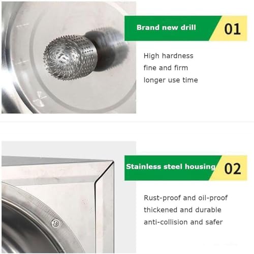 Rallador de coco de acero inoxidable de 300W para panaderías 4