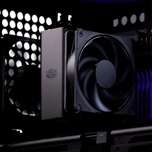 Image of Cooler Master Hyper 212 3DHP CPU Air Cooler - Patented 3D Heat Pipe Technology, 120mm PWM High Airflow Fan, Quiet Cooling & Easy Installation, AMD AM5 /AM4 & Intel LGA 1851 /1700, Black