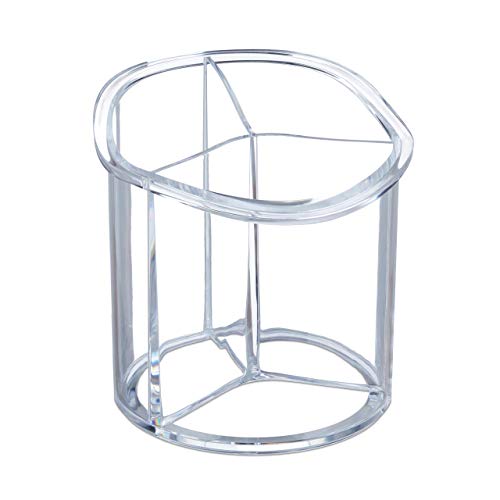 Relaxdays Porta Pennelli in Acrilico con 3