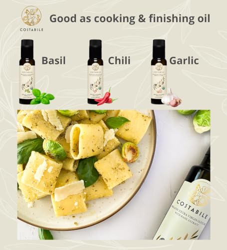 Set de regalo de aceites de oliva infusionados 5x3.45 fl oz miniatura 6