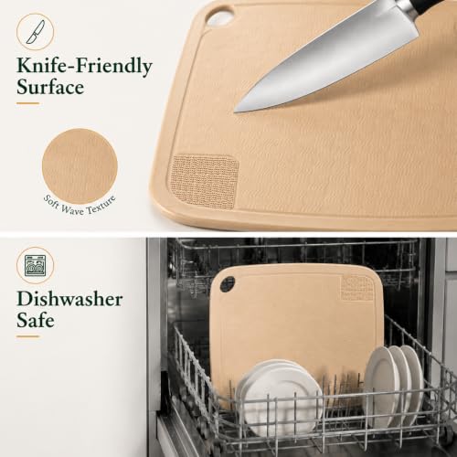 Tabla de Cortar Rectangular de Fibras de Cáscara de Arroz miniatura 6