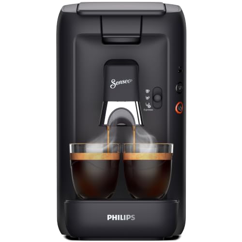 PHILIPS Senseo Maestro Cafetera de cápsulas, Negra, 3 Especialidades