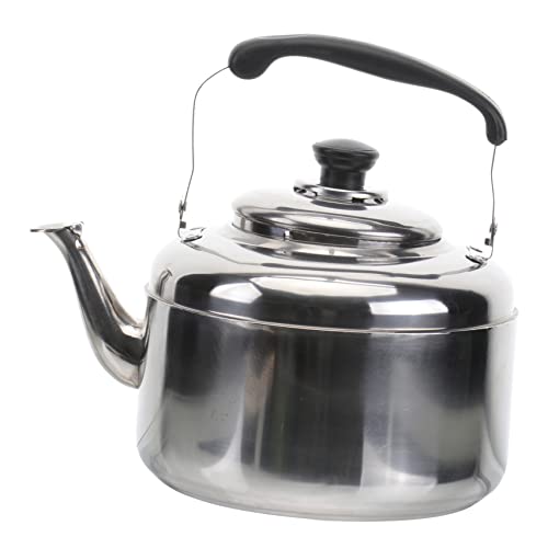 Alipis Hervidor De Agua Silbato Tetera Espesa Unidad Calienta Agua Adecuado Para Gas y Inducción