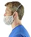 Disposable Beard Nets Spun-Bonded Polypropylene 100 Pack, White