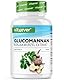 Glucomannan aus der Konjak Wurzel - 240 Kapseln - Hochdosiert mit 4200 mg je Tagesportion - Optimiert mit Chrom - Vegan