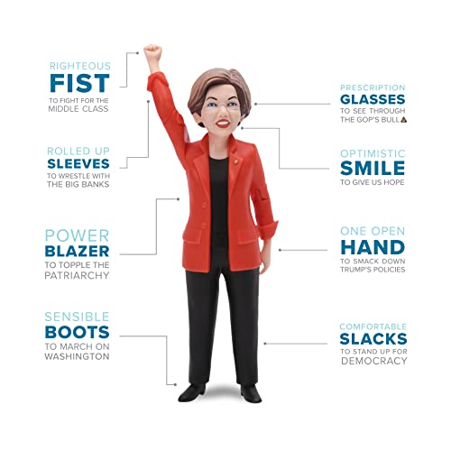 Real Life Political Action Figure, Elizabeth Warren, Posable, Collectible #TOP1