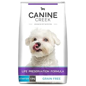 Canine Creek Starter Ultra Premium Dry Dog Food 1.5Kg Pack