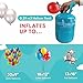 by DECOCHAMP Helium Tank - 7.41 Cu Ft Helium Tank for Balloons at Home Balloon Inflator for Party Decorations Up to 30 Balloons Helium Balloon Pump (1 Pack)