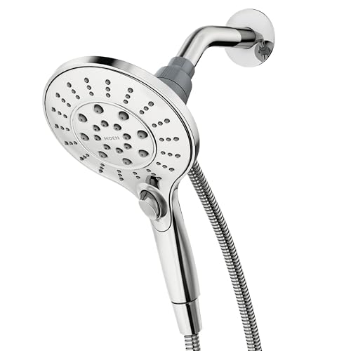 Best Handheld Shower Heads for Seniors: Safety, Comfort & Independence 4 Moen Engage Chrome Magnetix Six-Function 5.5-Inch Wide Handheld Shower Head with Hose and Magnetic Docking System, 26112