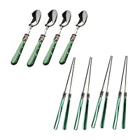 Amazon | EME社 ナポレオン Napoleon スプーン箸 4人セット