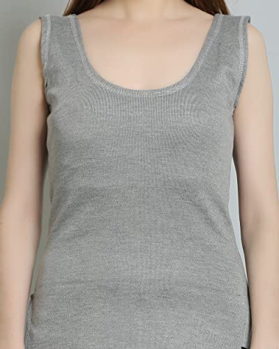 Image of LB Women's Cut Sleeve Top & Pyjama Thermal Winter Innerwear Set