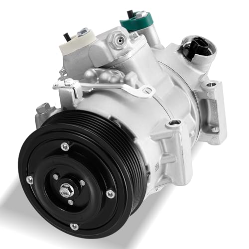 SYKRSS 158316 Air Conditioning A/C Compressor with Clutch Compatible with Toyota Corolla 2009-2012, Matrix 2009-2013 & Scion xB 2008-2015 & Pontiac Vibe 2009-2010