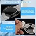 Eye Shield,4 Pcs Eye Shield After Cataract Surgery, Plastic Clear Eye Patches, Plastic Eye Shield with Small Hole, Eye Shields After Lasik with Tape Breathable Eye Shields for Eye Protection(4)