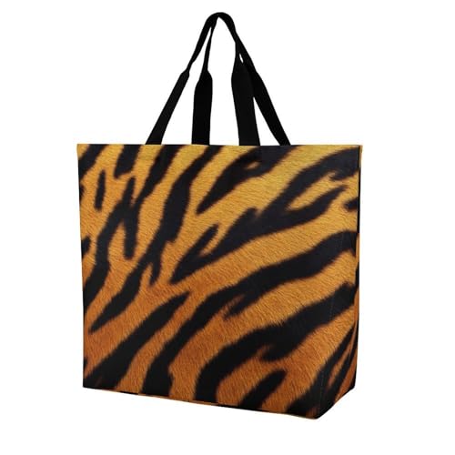 Cute Shopping Tote for Women, Collapsible Large Capacity Grocery Bag for Work, Beach