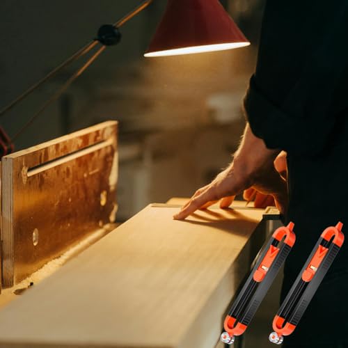 Konturenlehre, Konturenlehre Mit Schloss, Konturmessgerät, Vervielfältigungslehre, Anreißwerkzeug, Markierwerkzeuge Zum Kopieren Von Unregelmäßigen Konturen Und Messen Von Holz, 2 Stücke