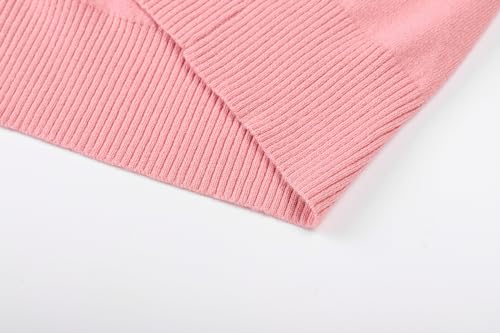 Image of Women's V-Neck Long Sleeve Lightweight Soft Knit Button Down Cardigan Sweater