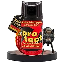 Pfefferspray 40 ml Breitstrahl [ideal für Alltag & Reisen] Windfestes Tierabwehrspray & Selbstverteidigung legal, perfekt für Outdoor, Spaziergänge & Sport – Abwehrspray mit 5 m Reichweite & 0,66% OC