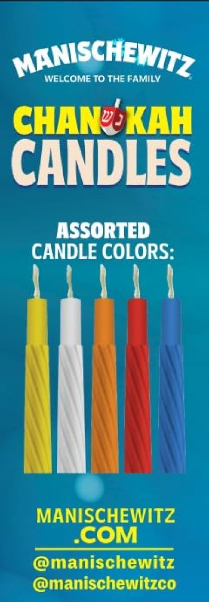 Chanukah Candles, 44 ct
