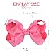 50PCS 3Inch Hair Bows for Girls Grosgrain Ribbon Toddler Hair Accessories with Alligator Clips for Toddlers Baby Girls Kids Teens in Pairs