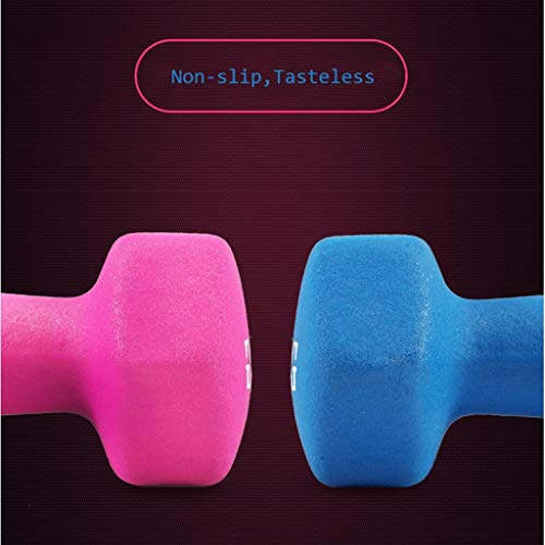Halter Dumbbells Halter Luxury Vinyl Coated Hand Weight Geschikt for fitness Fitness Krachttraining 2kg, 3kg, 4kg, 6kg… - Afbeelding 5